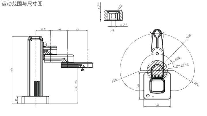HITBOT慧灵-Z-Arm1522协作机械臂(0.5kg)插图1