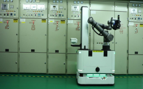 达明复合机器人海上采油平台智能巡检应用