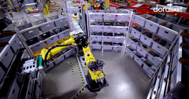 一小时拣货500箱 智能机械臂要拿下百亿市场靠什么？